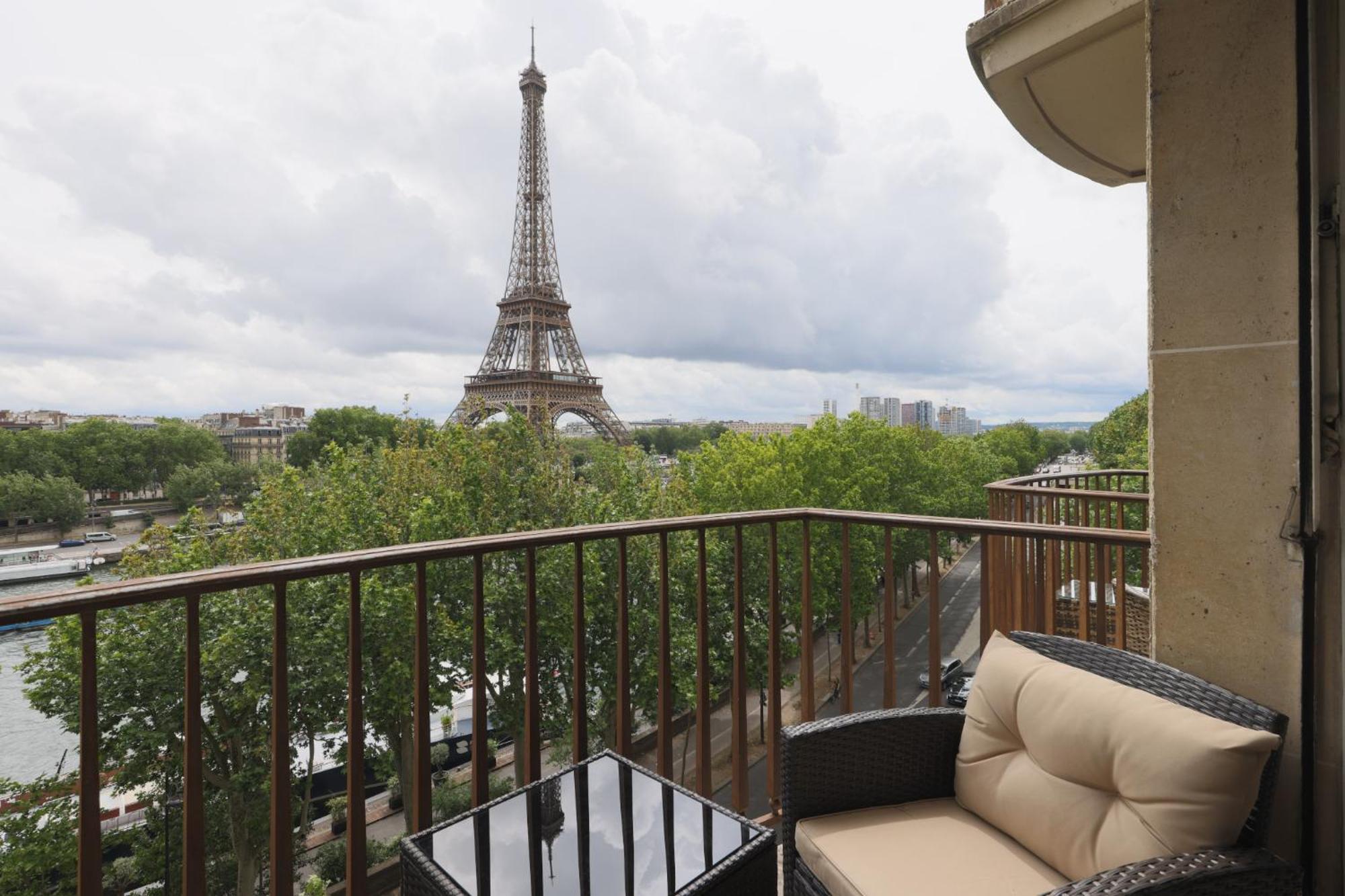 Wonderfull Apartment - 1Br-6P - Eiffel Tower Párizs Kültér fotó